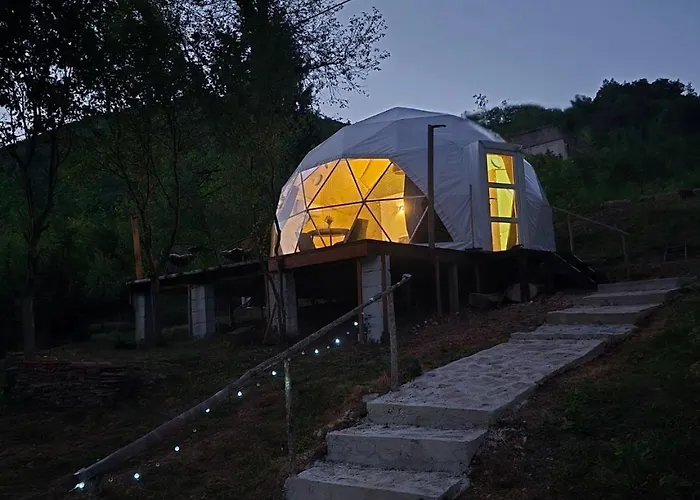 Luxuszelt Kamp Glamp Plivska Oaza *