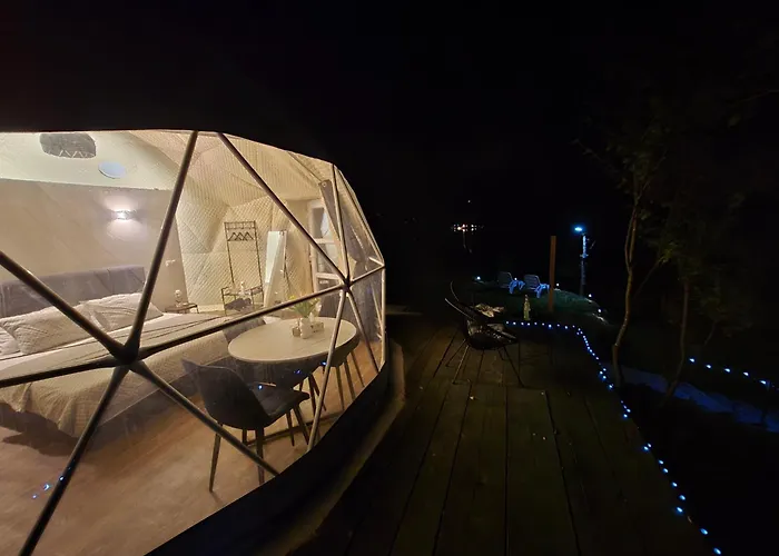 Luxuszelt Kamp Glamp Plivska Oaza